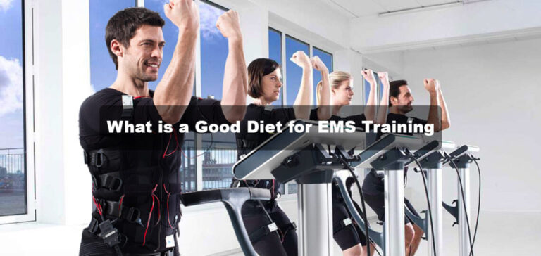 Proper nutrition is very important during electrical muscle stimulation training